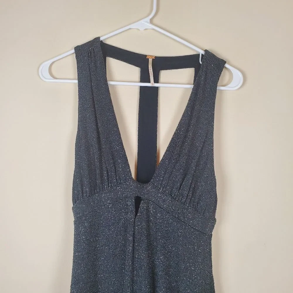 Free People Black Sparkly Dance of the Night Dress XS - Picture 2 of 9